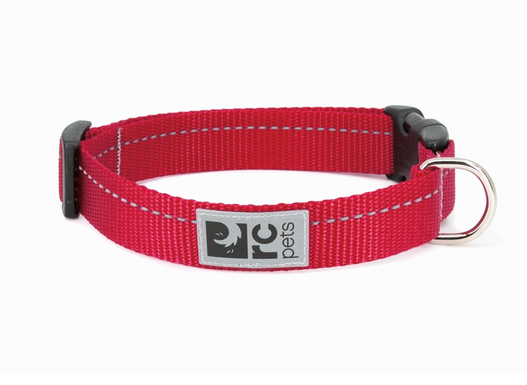 RC Pets - Clip Collar (Red) - Dashing Dawgs Grooming and Boutique 
