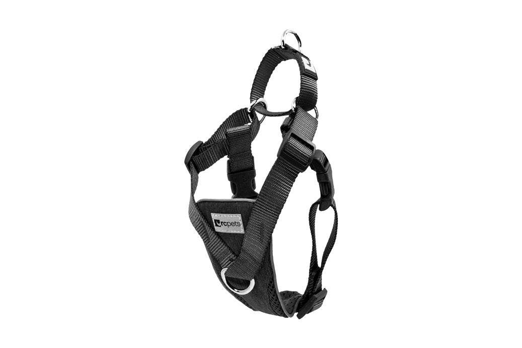 RC Pets - Tempo No Pull Harness (Heather Black) - Dashing Dawgs Grooming and Boutique 