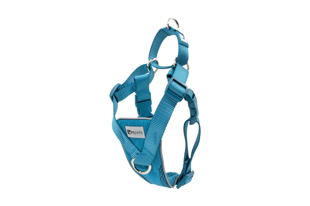 RC Pets - Tempo No Pull Harness (Heather Teal) - Dashing Dawgs Grooming and Boutique 