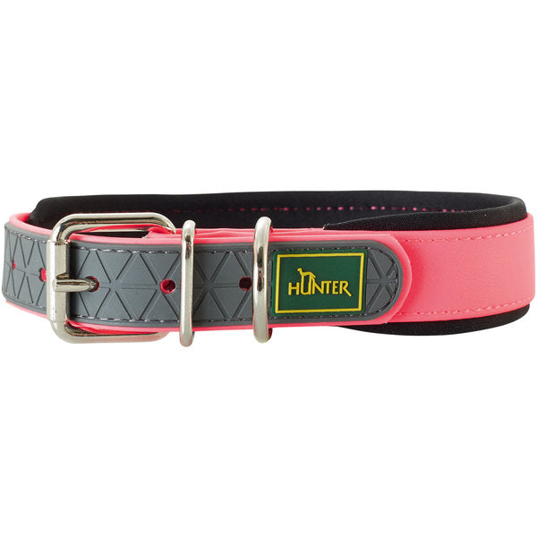 Hunter - Convenience Comfort Collar (Pink) - Dashing Dawgs Grooming and Boutique 