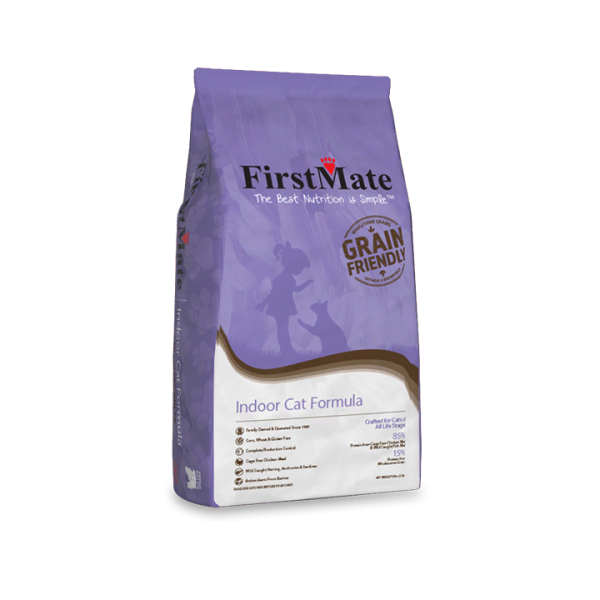 FirstMate Indoor Grain Friendly Cat Formula Dashing Dawgs