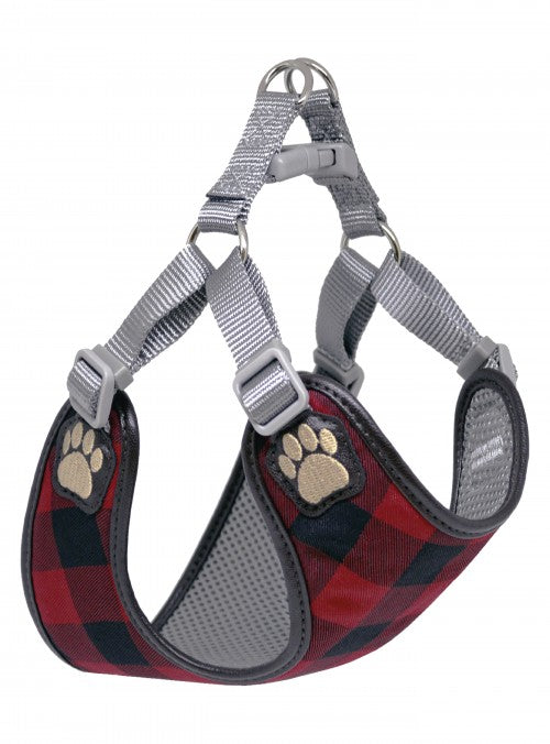 Pretty Paw Harness - Buffalo Check - Dashing Dawgs Grooming and Boutique 