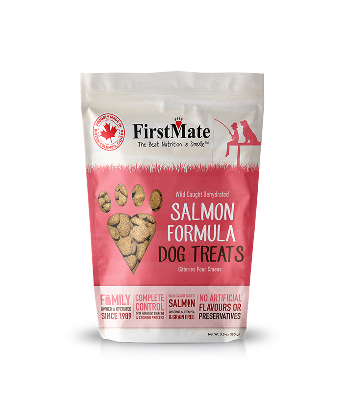 FirstMate Treats - Dehydrated Salmon Formula - Dashing Dawgs Grooming and Boutique 