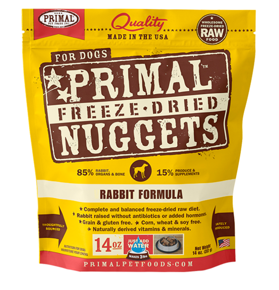 Primal Freeze Dried Nuggets Rabbit