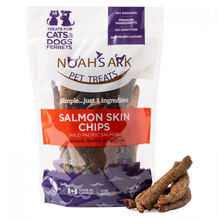 Noah's Ark - Salmon Skin Chips - Dashing Dawgs