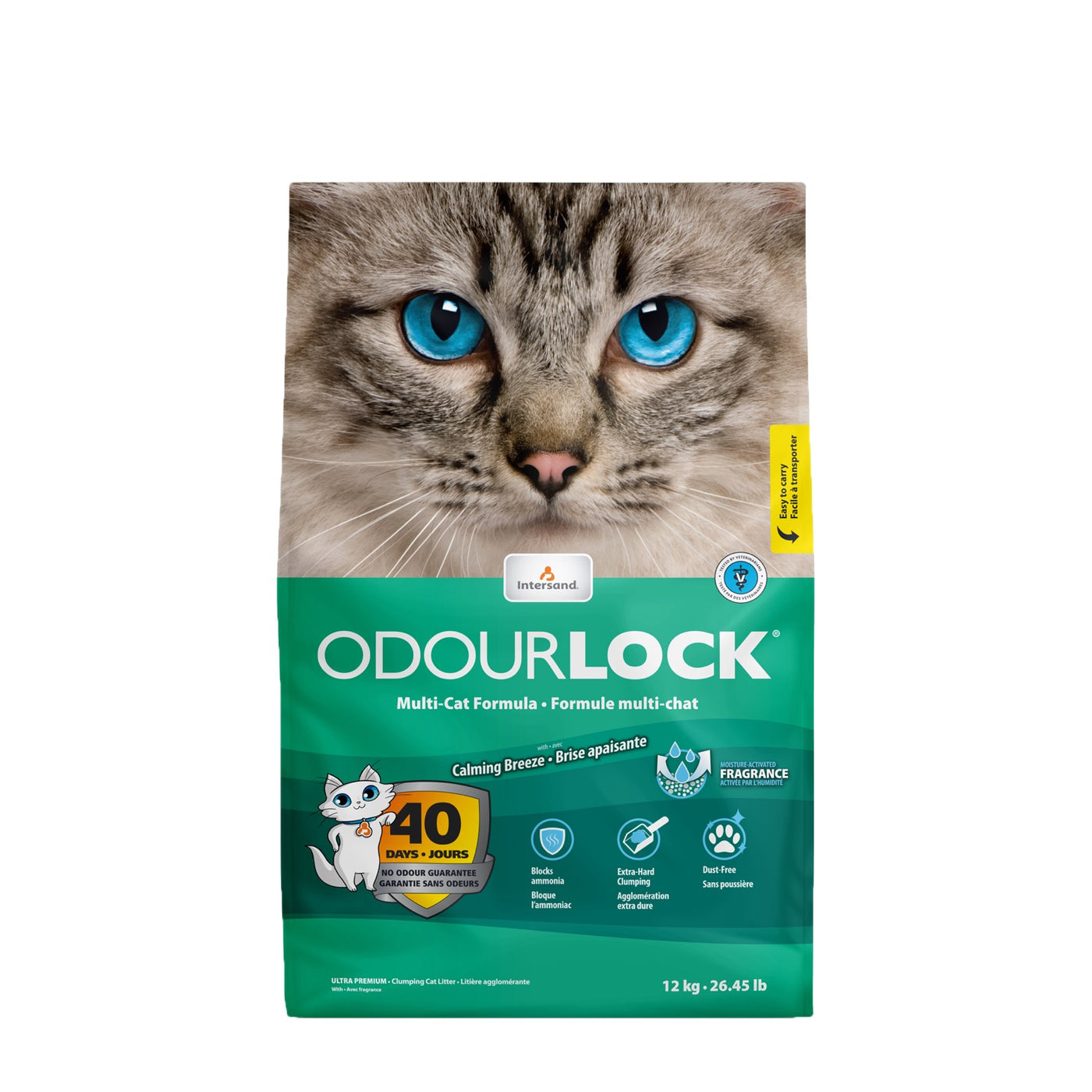 Odourlock - Multi Cat Litter (Calming Breeze) - Dashing Dawgs Grooming and Boutique 