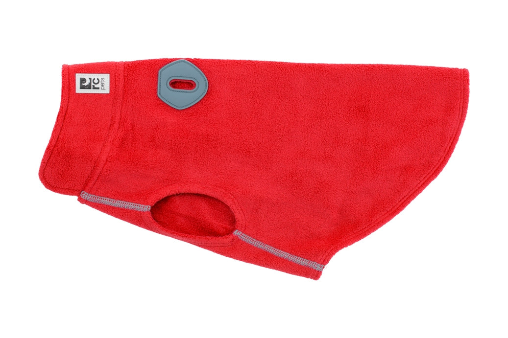 RC Pets - Baseline Fleece (Red/Grey) - Dashing Dawgs Grooming and Boutique 