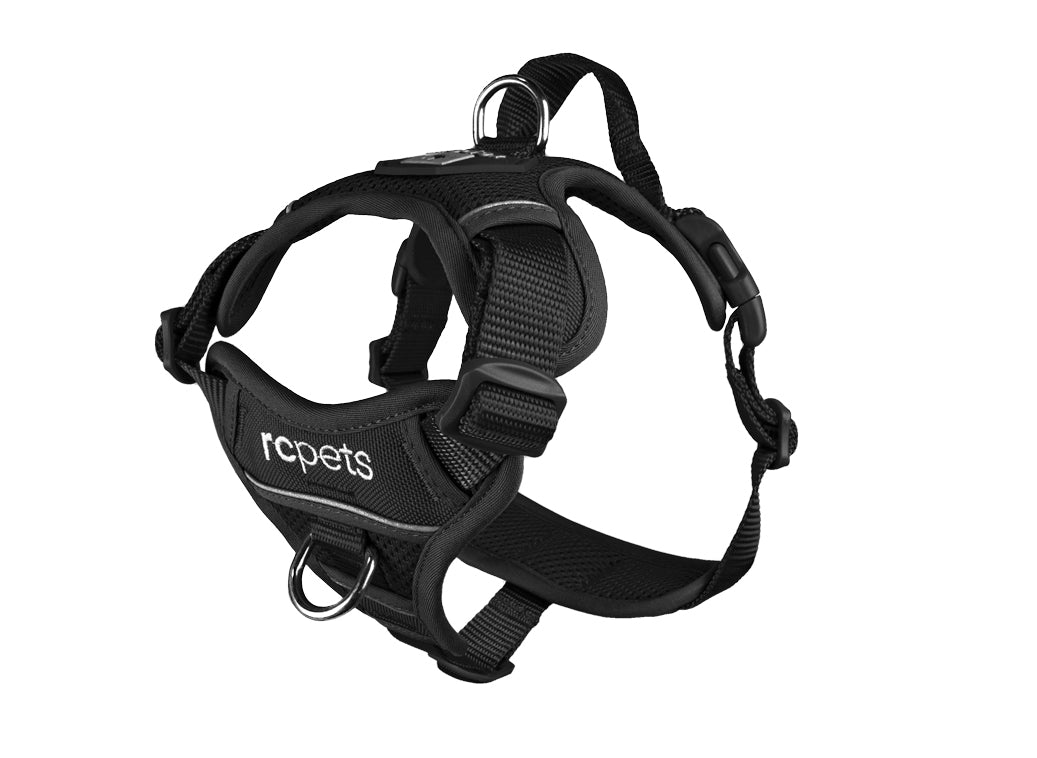RC Pets - Momentum Control Harness (Black) - Dashing Dawgs Grooming and Boutique 