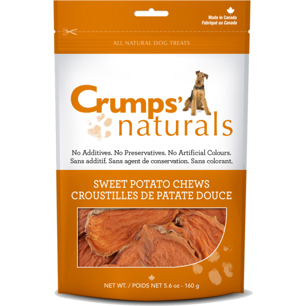 Crumps - Sweet Potato Chews - Dashing Dawgs