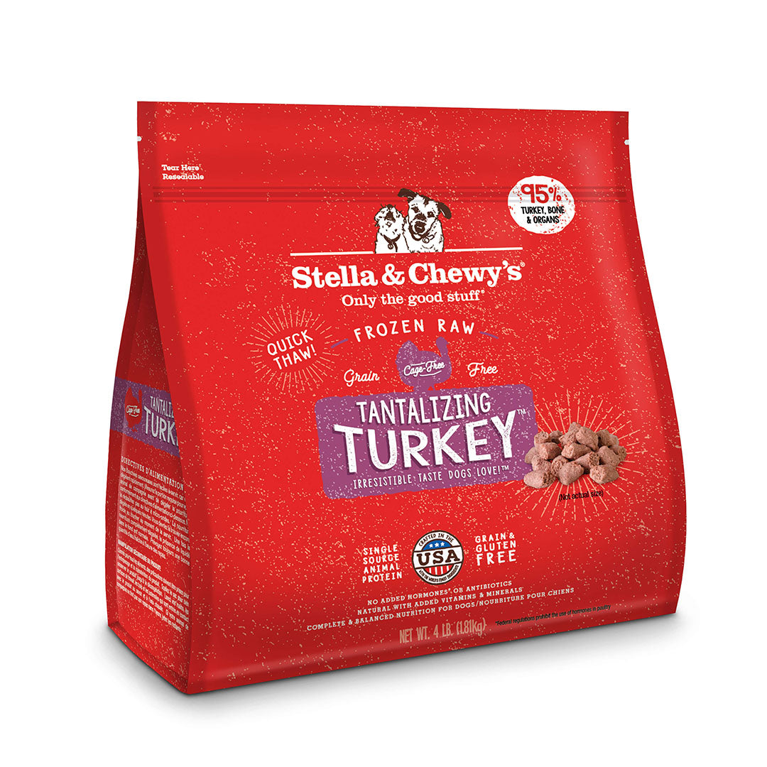 Stella & Chewy's - Frozen Raw Dinner Morsels (Tantalizing Turkey) - Dashing Dawgs Grooming and Boutique 
