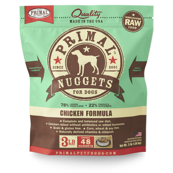 Primal - Raw Nuggets (Chicken) - Dashing Dawgs Grooming and Boutique 