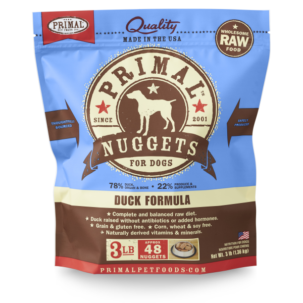 Primal - Raw Nuggets (Duck) - Dashing Dawgs Grooming and Boutique 