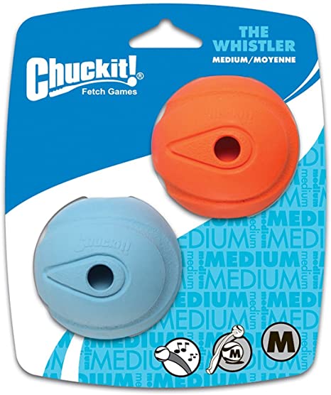 Chuckit! - The Whistler Ball Pack (Medium) - Dashing Dawgs Grooming and Boutique 