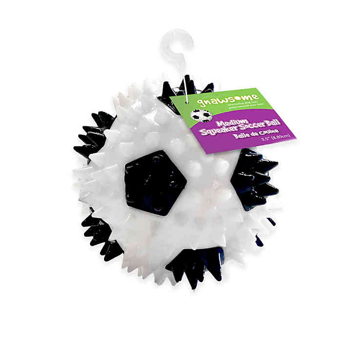 Gnawsome - Squeaker Soccer Ball (Medium) - Dashing Dawgs Grooming and Boutique 