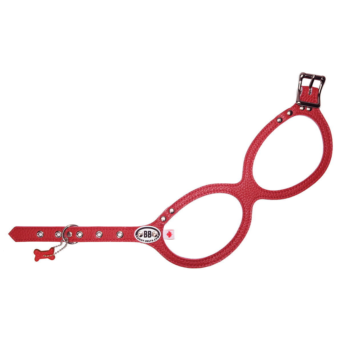 Buddy Belt Harness - Red - Dashing Dawgs Grooming and Boutique 