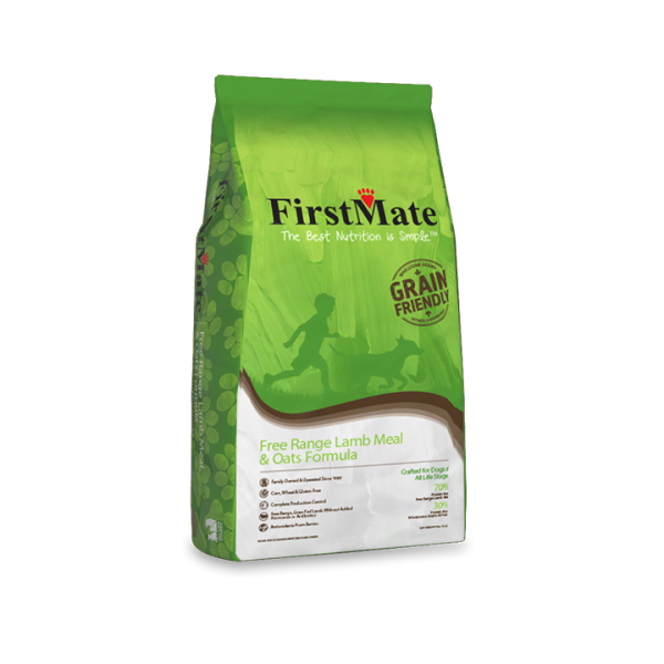 FirstMate - Cage Free Range Lamb & Oats - Dashing Dawgs Grooming and Boutique 