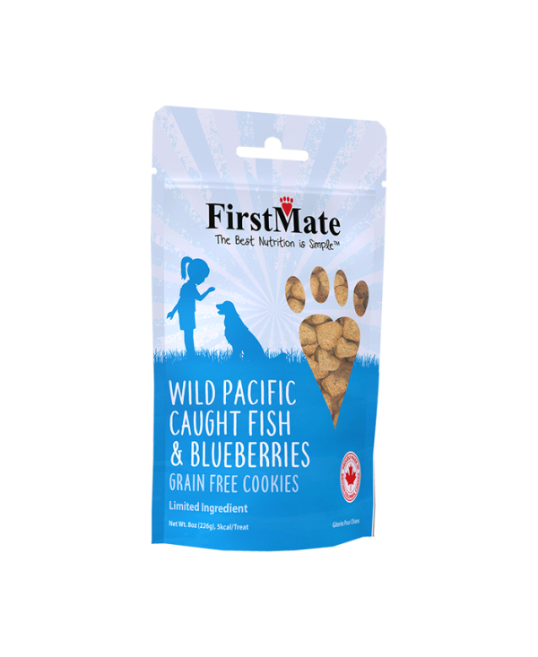 FirstMate Treats - Wild Pacific Fish & Blueberry - Dashing Dawgs Grooming and Boutique 