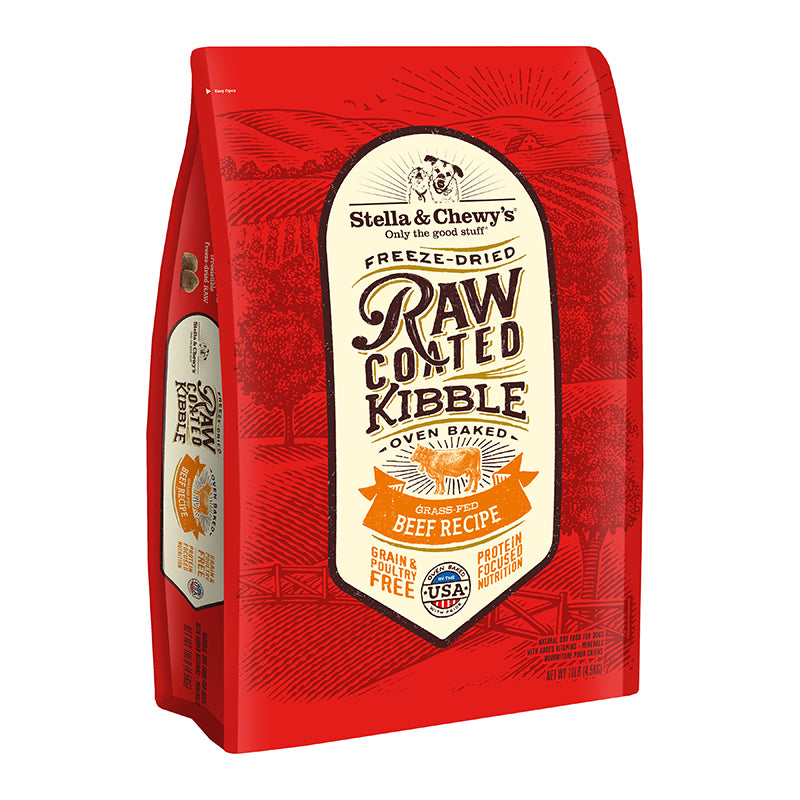 Stella & Chewy's - Raw Coated Kibble (Beef) - Dashing Dawgs Grooming and Boutique 