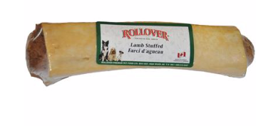 Rollover Lamb Stuffed Bone Large - Dashing Dawgs