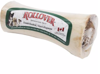 Rollover Lamb Stuffed Bone Small - Dashing Dawgs Grooming and Boutique 