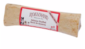 Rollover Salmon Stuffed Bone Large - Dashing Dawgs Grooming and Boutique 