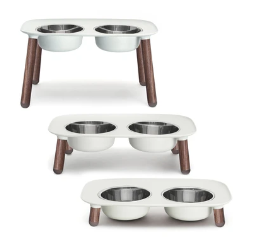 Shopy MessyMutts Elevated Double Feeder - Dashing Dawgs Grooming and Boutique 