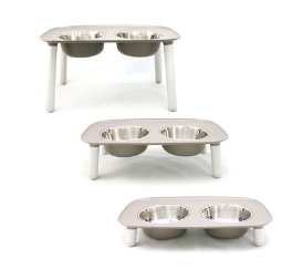 Shopy MessyMutts Elevated Double Feeder - Dashing Dawgs Grooming and Boutique 