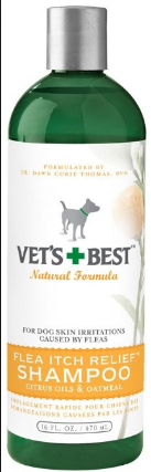Vet s Best Flea Itch Relief Shampoo Dashing Dawgs