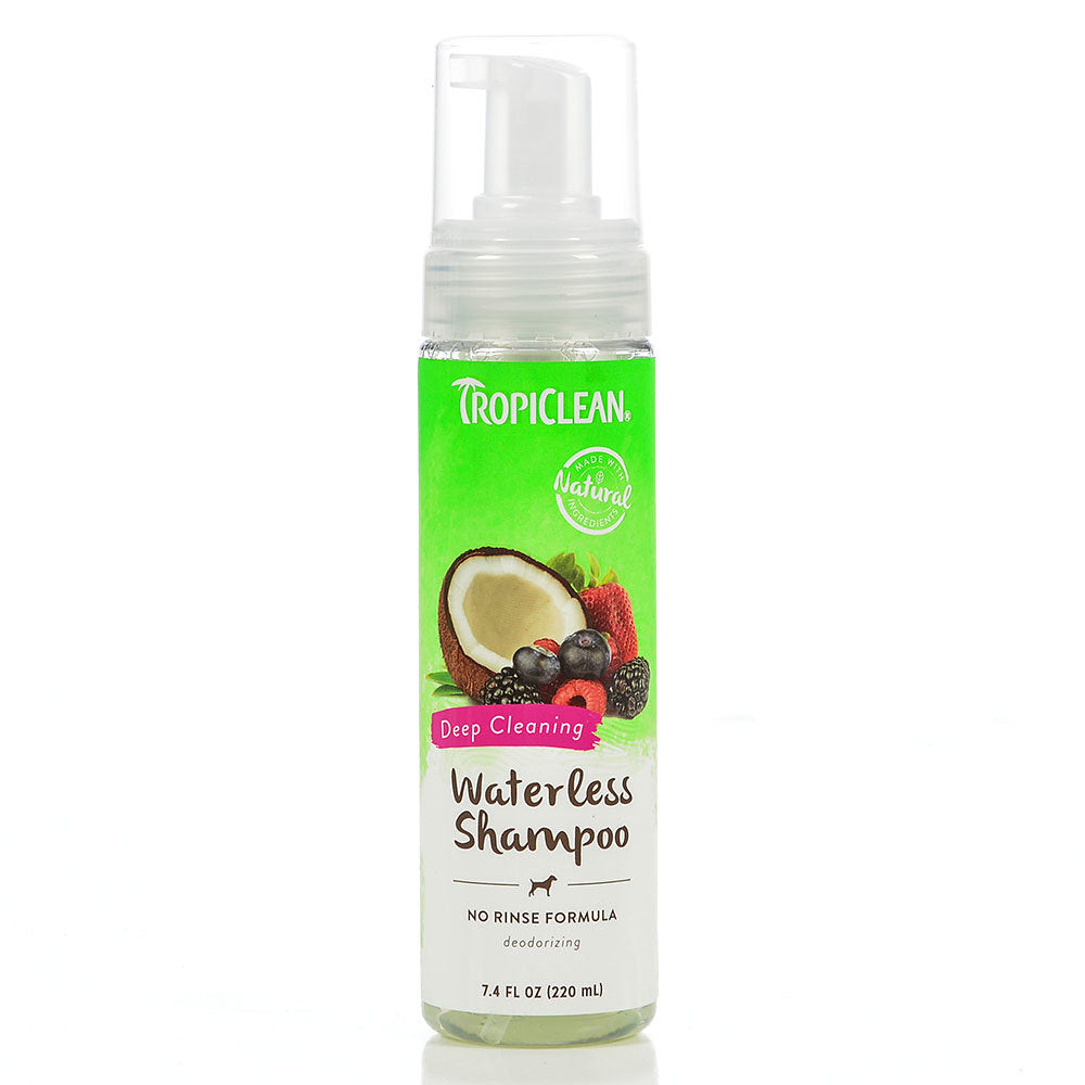TropiClean - Waterless Shampoo Berry Coconut - Dashing Dawgs Grooming and Boutique 