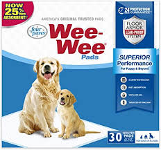 Wee- Wee Pads 50 PDS - Dashing Dawgs Grooming and Boutique 