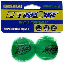 Petsport - Jr. Mint Tuff Balls - Dashing Dawgs Grooming and Boutique 