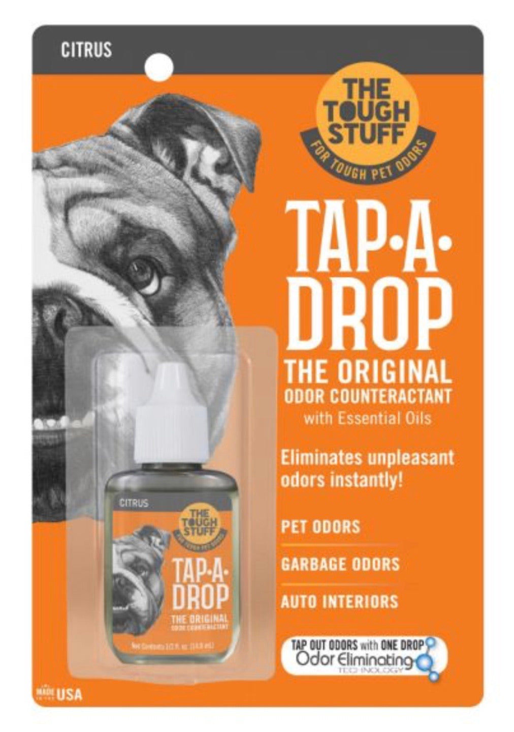 Tap-A-Drop Air Freshener (Citrus) - Dashing Dawgs Grooming and Boutique 