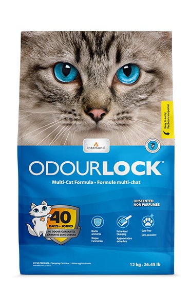 Odourlock - Multi Cat Litter (Unscented) - Dashing Dawgs Grooming and Boutique 