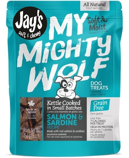 My Mighty Wolf - Salmon & Sardine - Dashing Dawgs Grooming and Boutique 